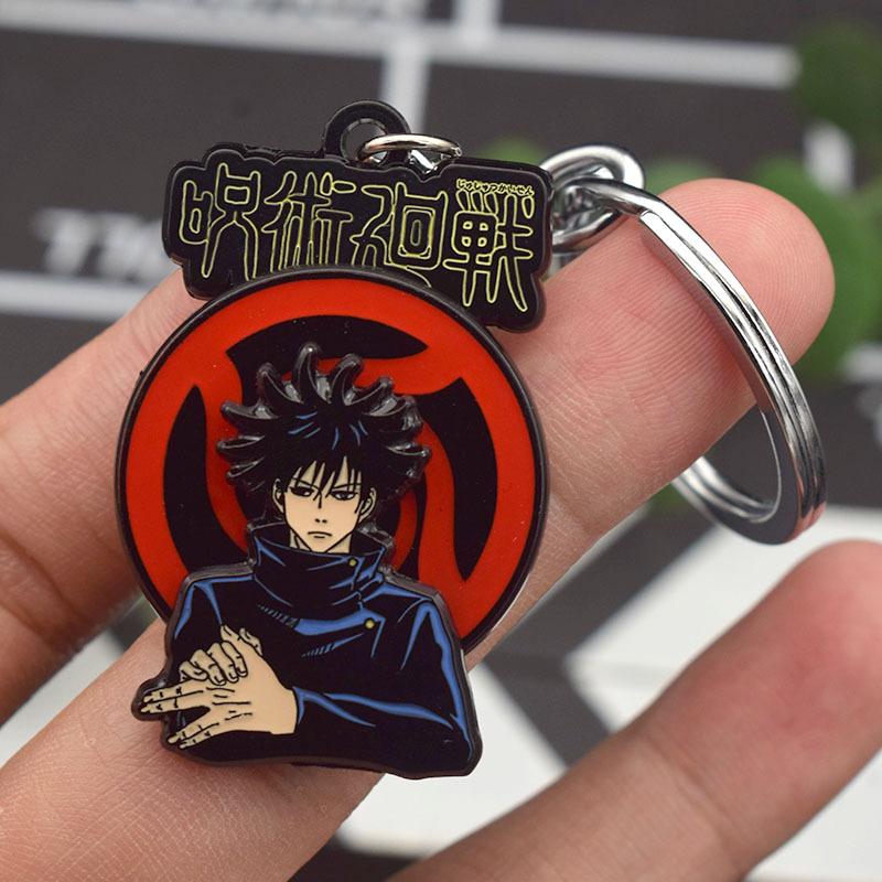 

Anime Jujutsu Kaisen Gojo Satoru Itadori Yuji Key Chain Backpack Pendant Decoration Gifts Entertaining Play Safe Kid Friendly Fun