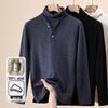 Hengyuanxiang Men's 100% Pure Wool Turtleneck Sweater