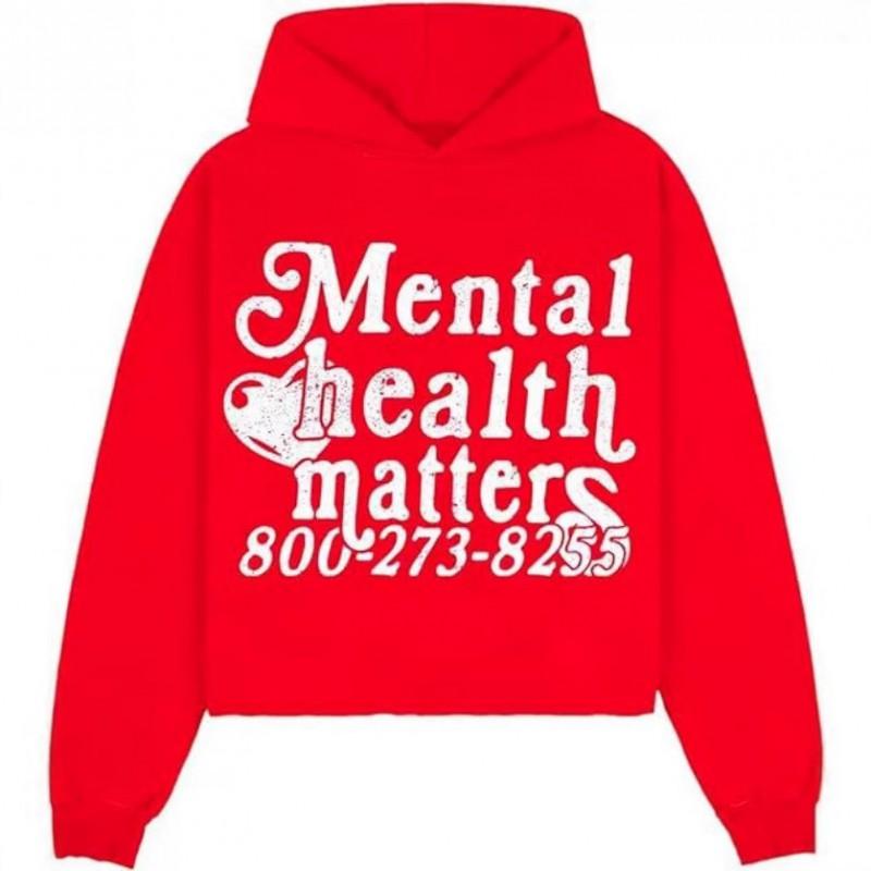 Winter Retro Streetwear Hooded Sweatshirt Young Unisex Women Printed Loose Fit Pullover
