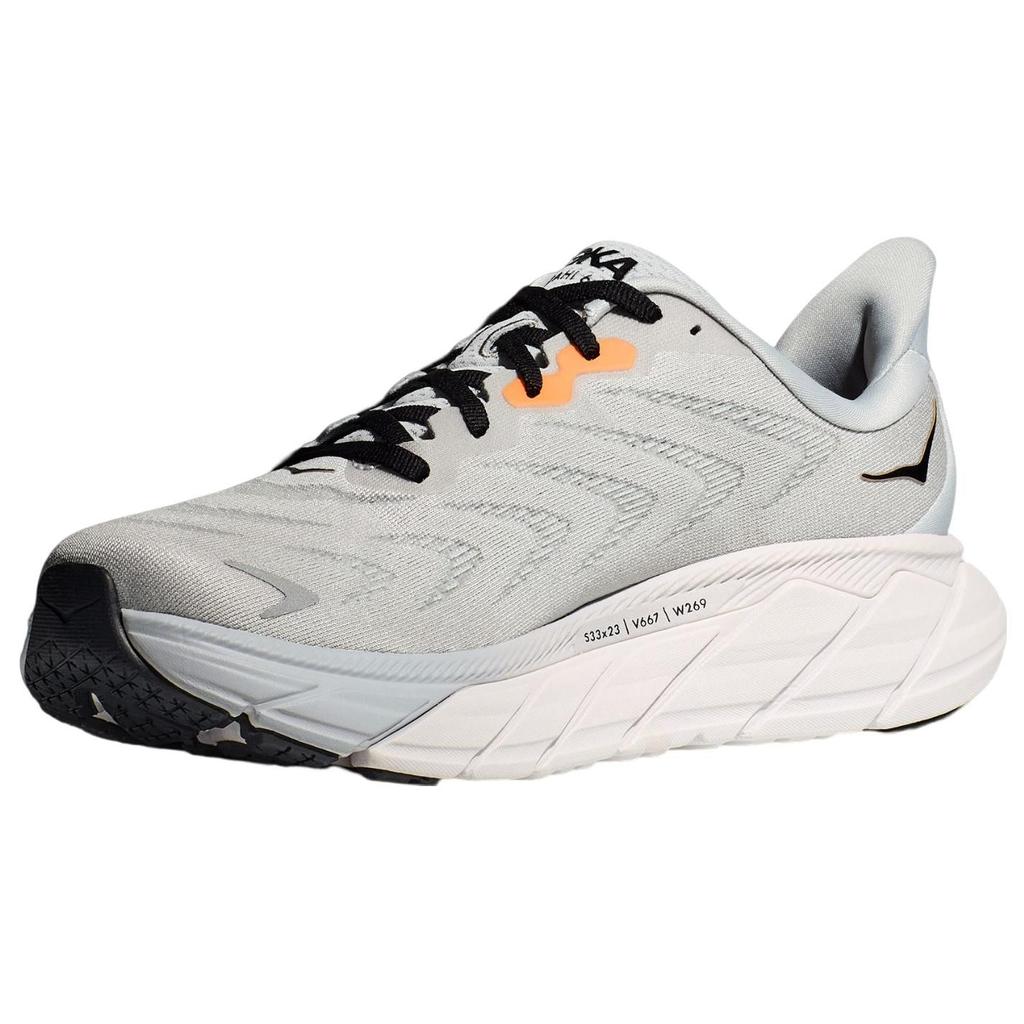 HOKA Arahi 6 Harbor Mist Black Men Sneakers Grey 1123194-HMBC