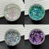 DIY Holographic Mixed Glitter Sequins for Nail Art Face Decoration Stage Makeup Eye Corner Embellishments 10g Each Container Set