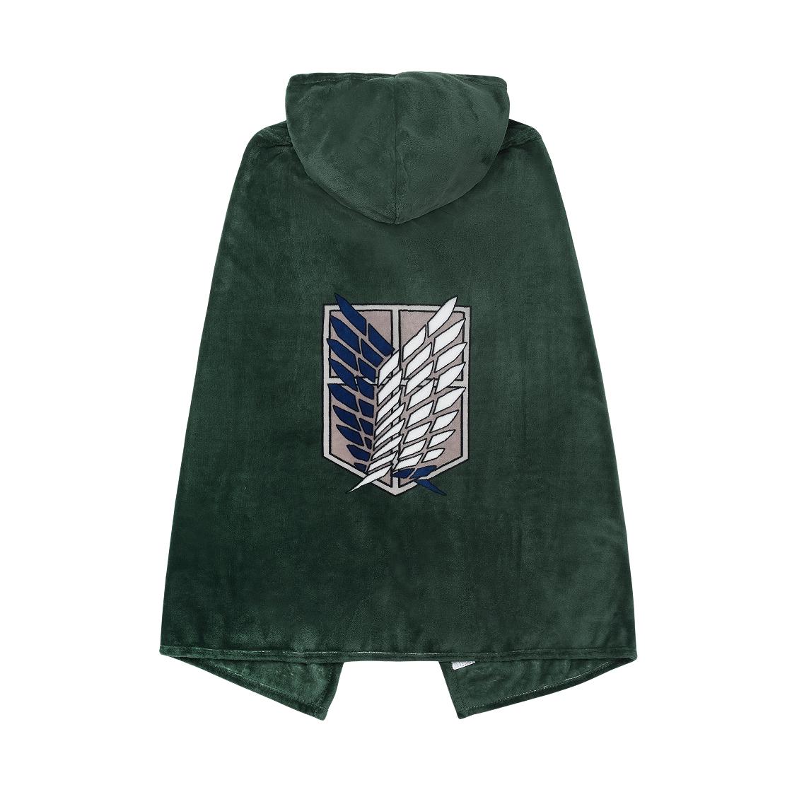 Frank Burger × Attack On Titan Scouting Legion Cloak Blanket ONE SIZE