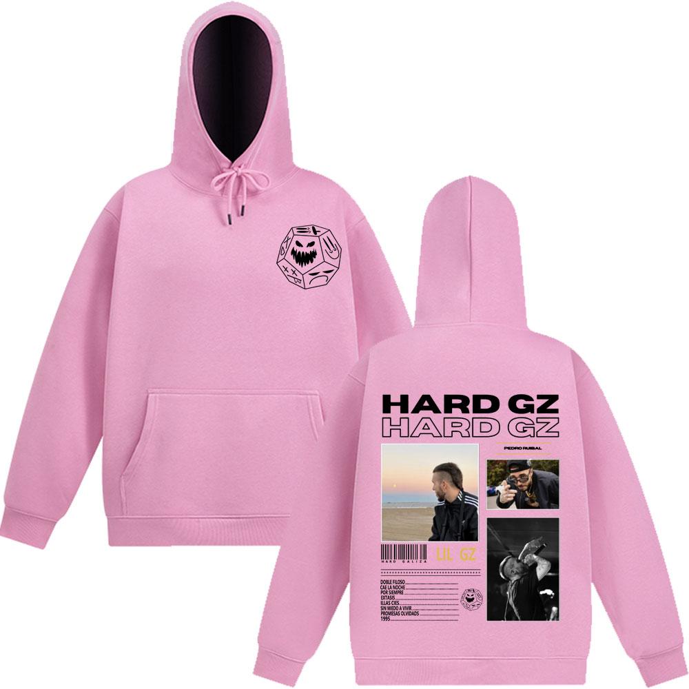 Rapper HARD GZ Tour 2025 Hoodie Men Women Fashion Hip Hop Pullovers Hooded Sweatshirts High Quality Oversized Hoodies Streetwear