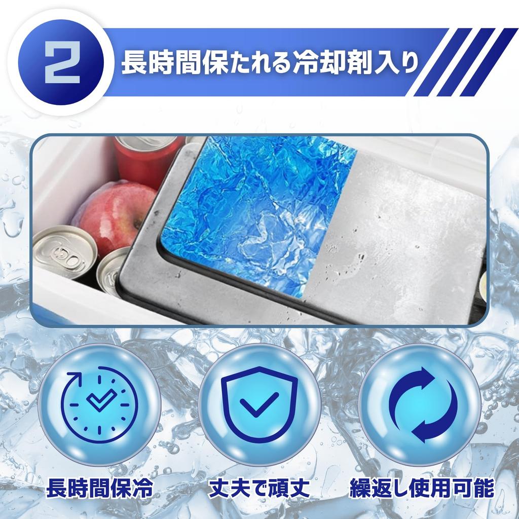 COZENTA Ice Pack with Stainless Steel and Reusable Plate, Long-lasting
