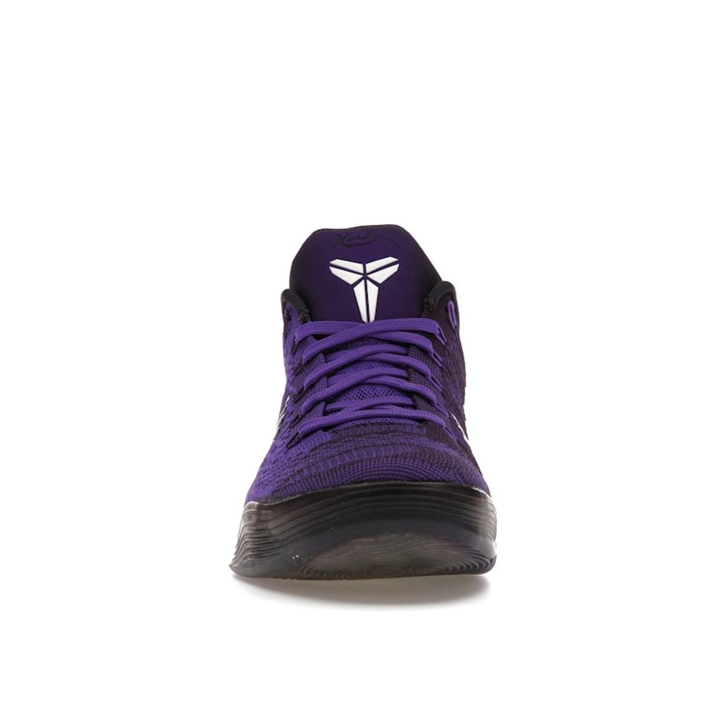 Nike Kobe 9 Elite Low Moonwalker Men Sneakers Purple Hyper-Grape Metallic-Silver 639045-515