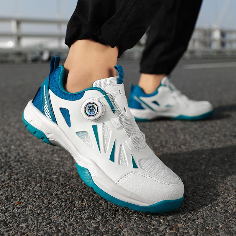 High Quality Knob Men's Tennis Shoes Breathable Women's Badminton Shoes Professional Table Tennis Sneakers Men tenis masculino