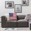 Usa Australia Flag Print Cushion Cover Super Soft Short Plush Pillow Covers 45*45 Throw Pillow Case Sofa Home Decor Pillowcase