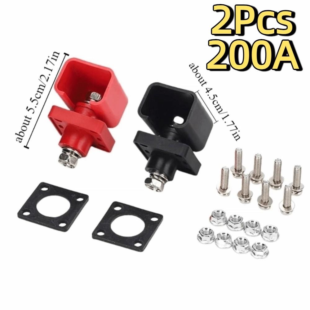 2Pcs Energy Inverter Lithium Battery Terminal Block  Energy Storage System