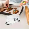 12pcs Mini Transparent Plastic Suitcase Storage Boxes with Retractable Wheels Jewelry Snack Organizer