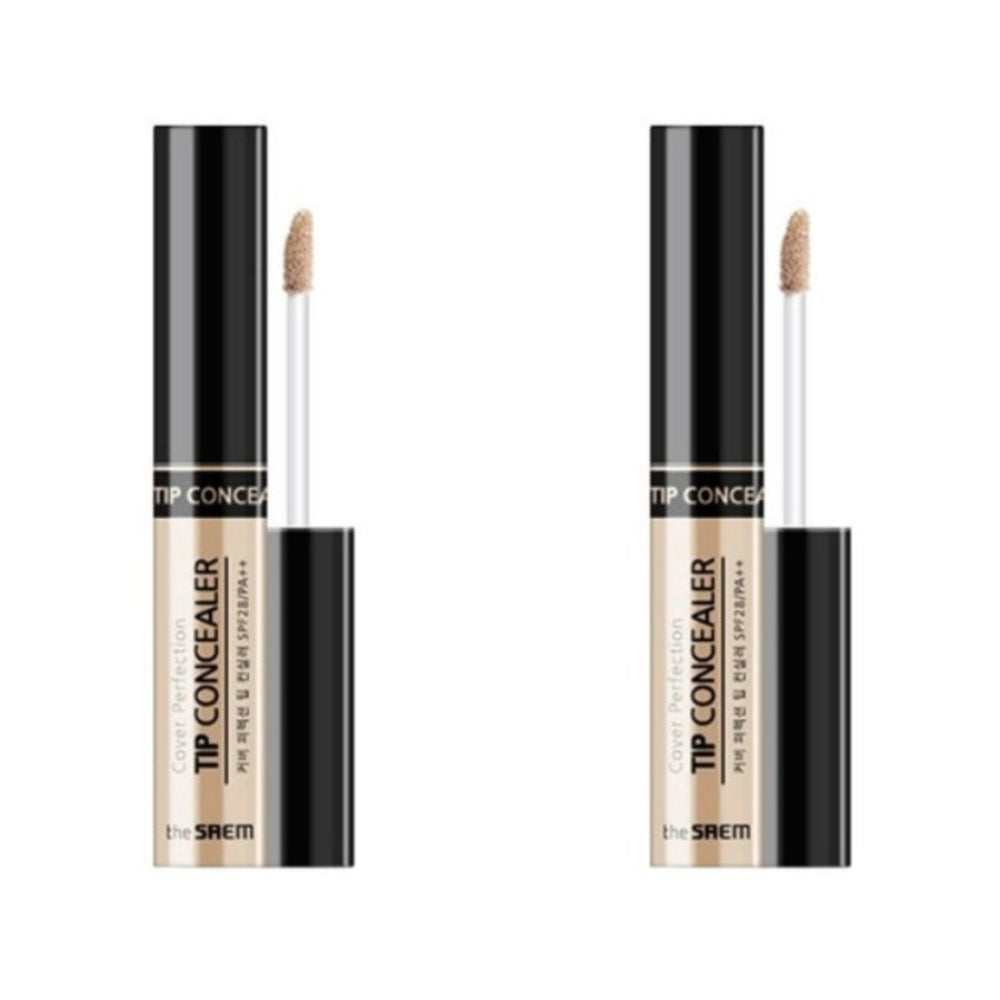 THE SAEM Cover Perfection Tip Concealer 6.5g*1Pc/2Pcs