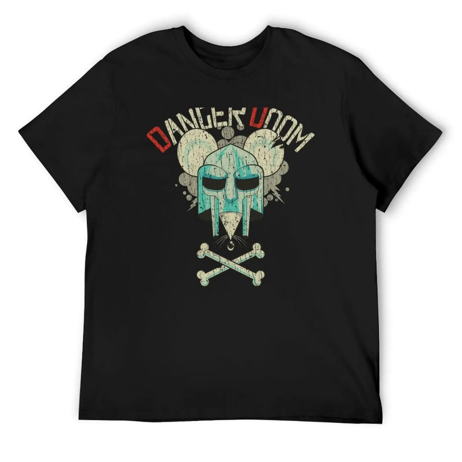 

Футболка Danger Doom 2005 базовая футболка Мужская футболка аниме топы большие размеры футболки для мужчин S чёрный