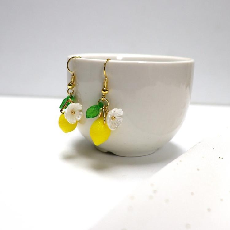 Elegant Fruit Themed Drop Earrings Comfortable Wear Portable Designs Jewelry Accessory for Daily Stylish Outfits