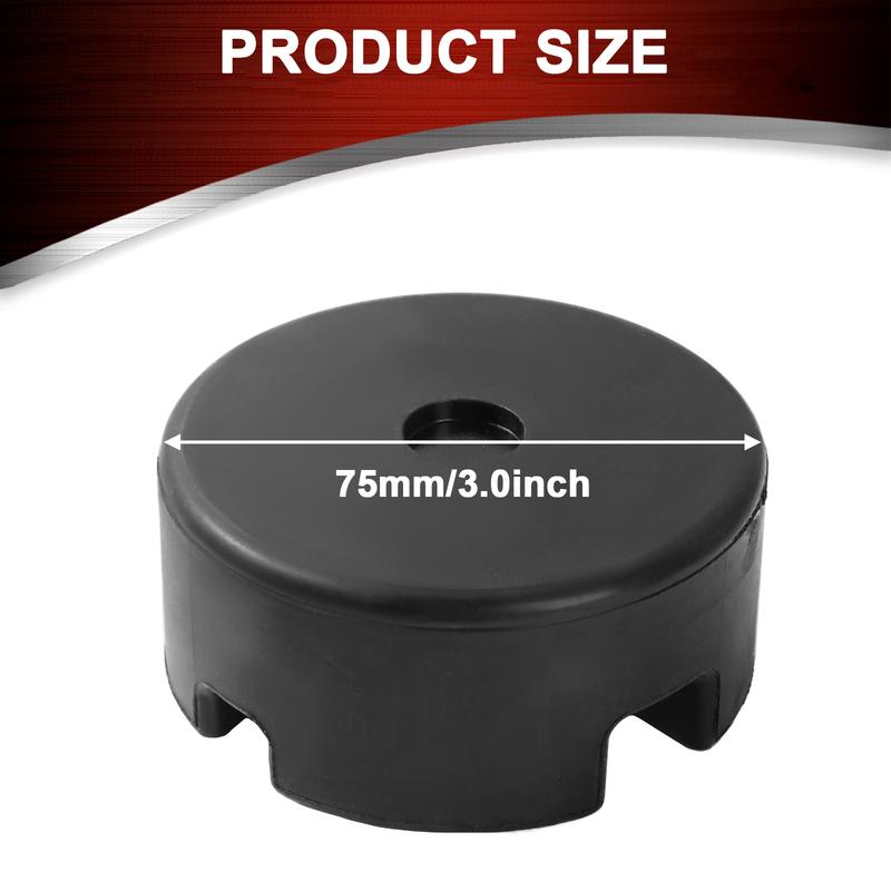 Floor Slotted Rubber Car Jack Pad Adapter Frame Protector Guard For Safe Lifting Pinch Weld Repair Tool Vehicle Side Jacking Pad