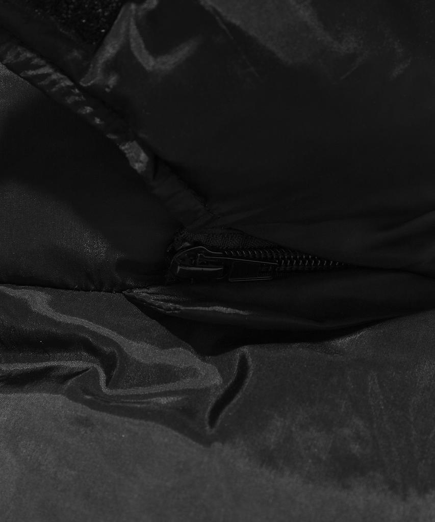Suade Short Puffer Jacket [Black]