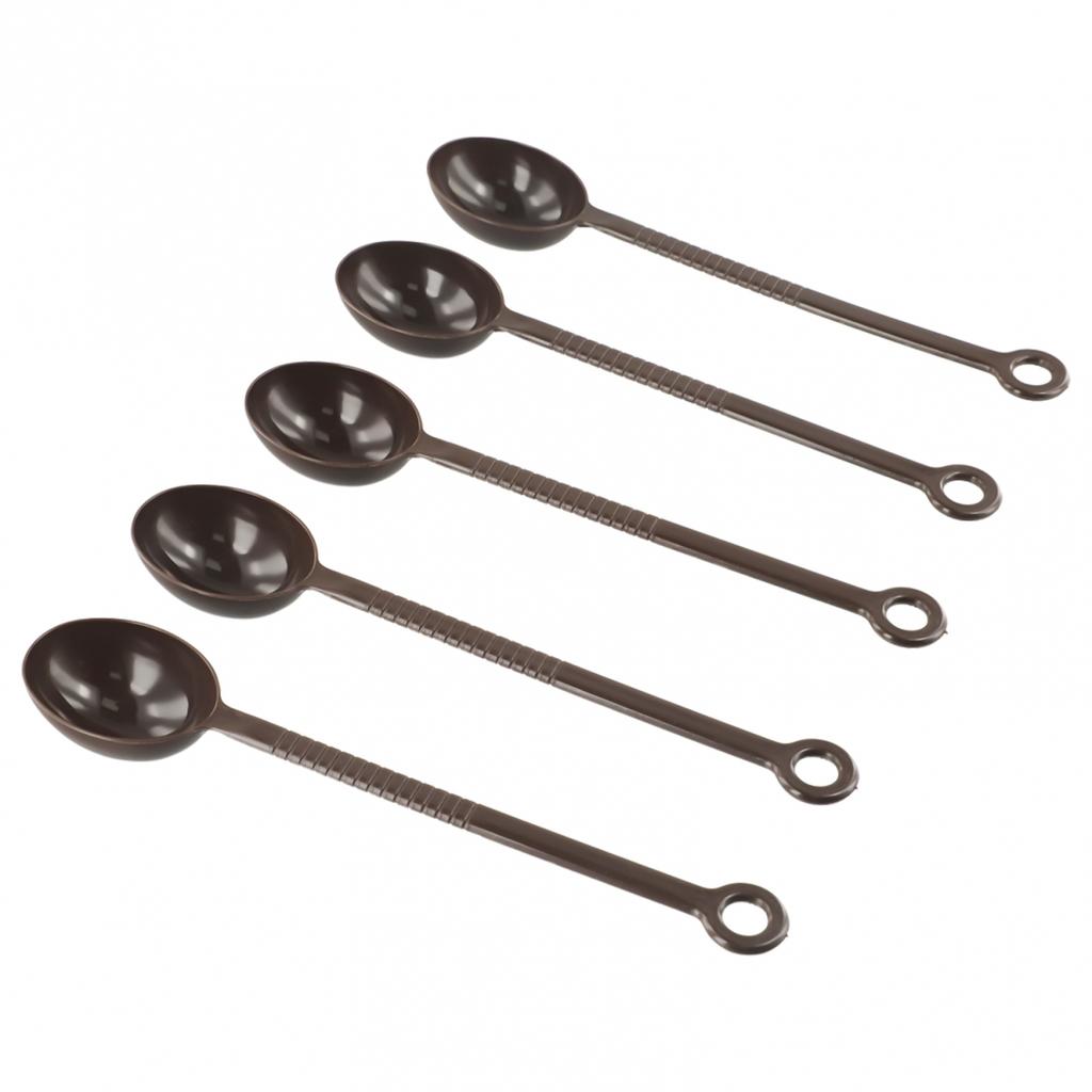 5 SZT Łyżeczki Miarowe do Proszku Owocowego/Kawy Espresso Długa Praktyczna