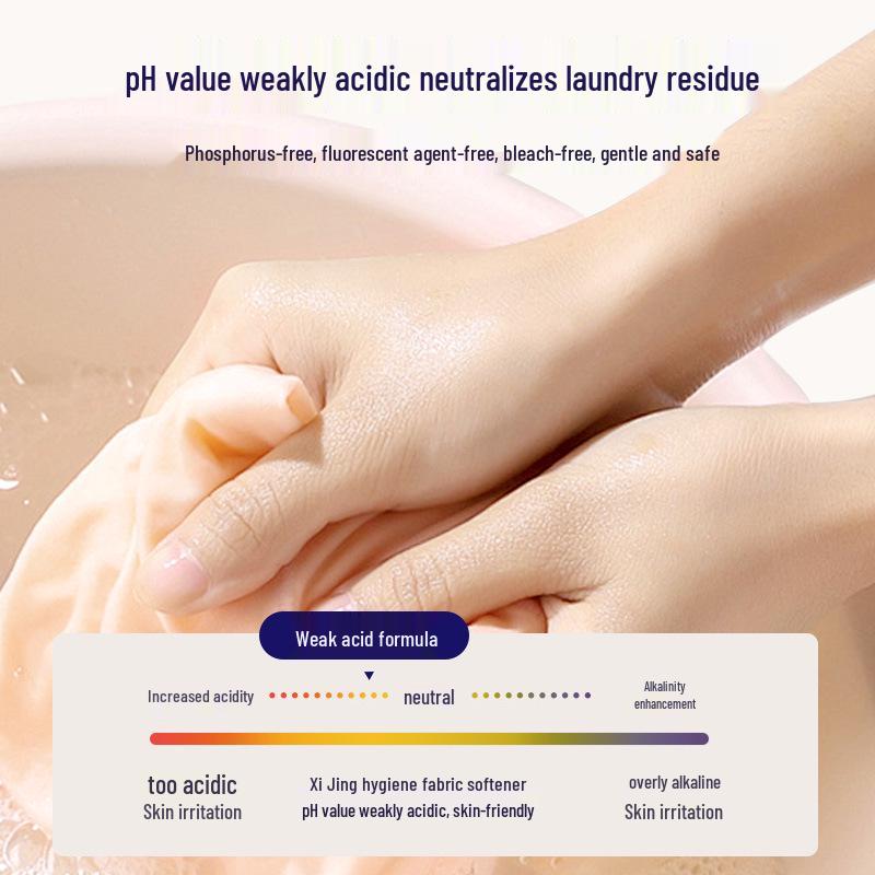 Thailand Importierter Weichspüler für weiche und glatte Wäsche 480 ml - Antistatisch & Langanhaltender Duft