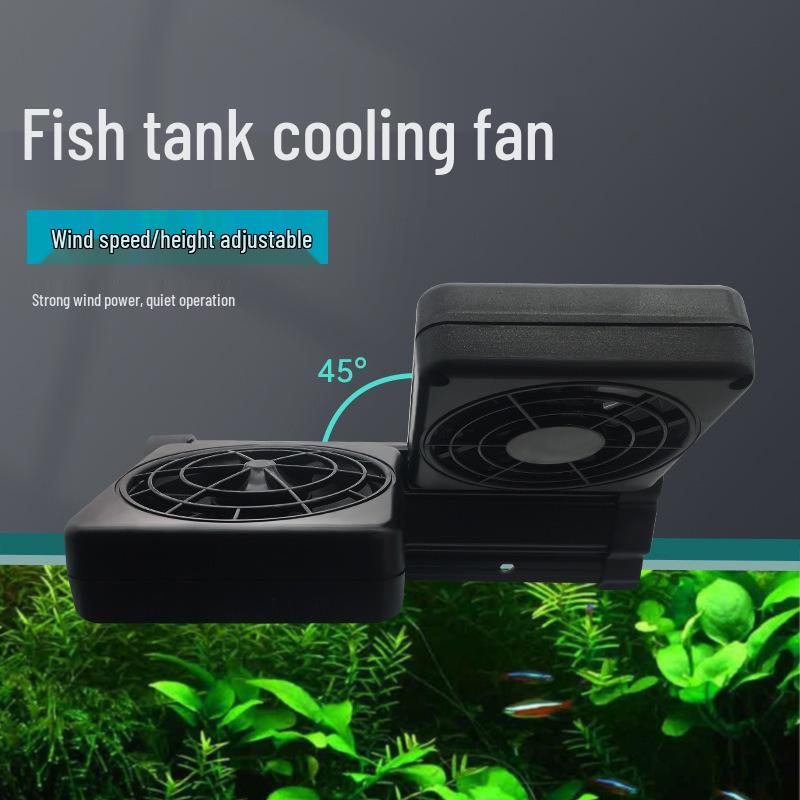 Fish Tank Cooling Fan for Aquariums and Shrimp Tanks - Quiet Operation