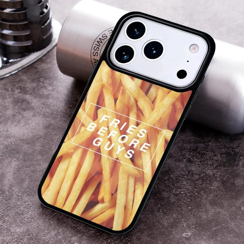 French Fries Before Guys Phone Case for iPhone 17 16 15 Pro Max Air 14 13 12 11 Plus Shockproof Cover