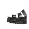 Dr. Sandálias Gladiadoras Martens Blaire Sandálias Femininas Pretas 24191001