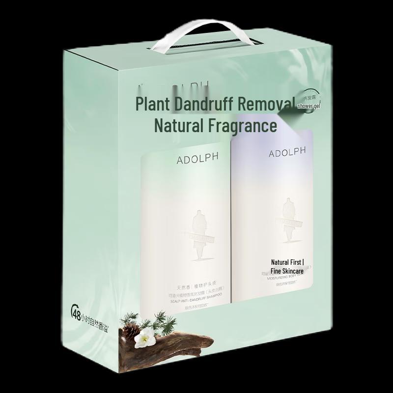 Adolff Natural Anti-Dandruff Shampoo & Body Wash Set