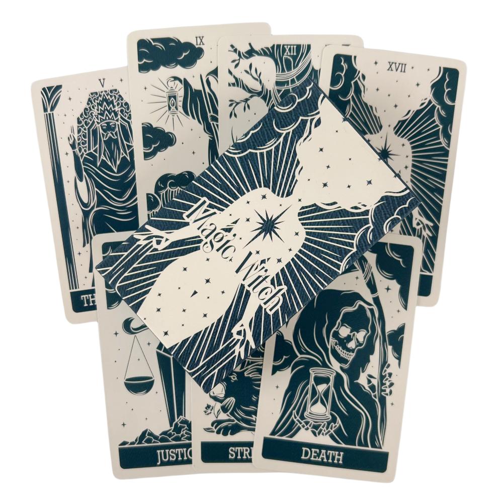 Tarot of The Witch's Garden Cards Game Divination Deck English Versions Edition Oracle Board Playing Table Game For Party