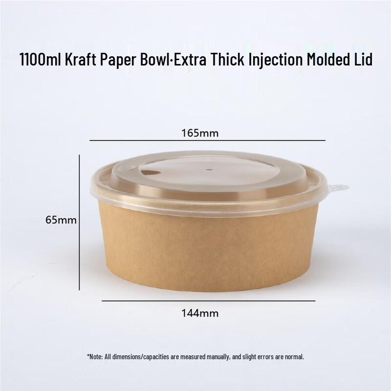 Einweg-Kraftpapier-Mikrowellen-Lebensmittelbehälter