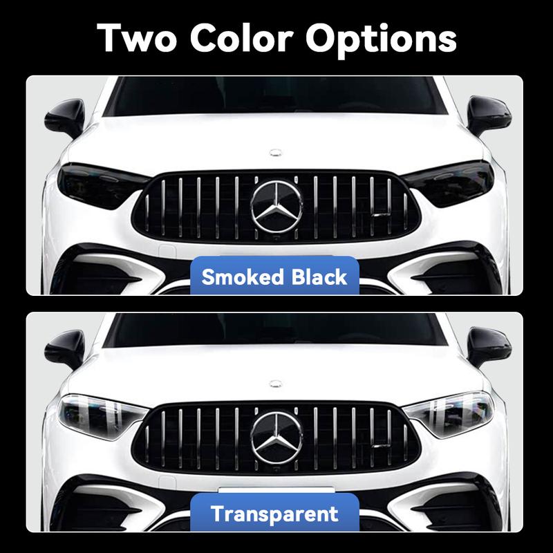For Mercedes Benz AMG GLC 43 53 63 2024-2026 TPU Headlight Anti-Scratch Transparent Modification Color Changing Protective Film