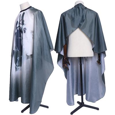 Cape de barbier professionnelle en tissu pour Salon de coiffure, tablier de coiffure, Capes de coupe de cheveux