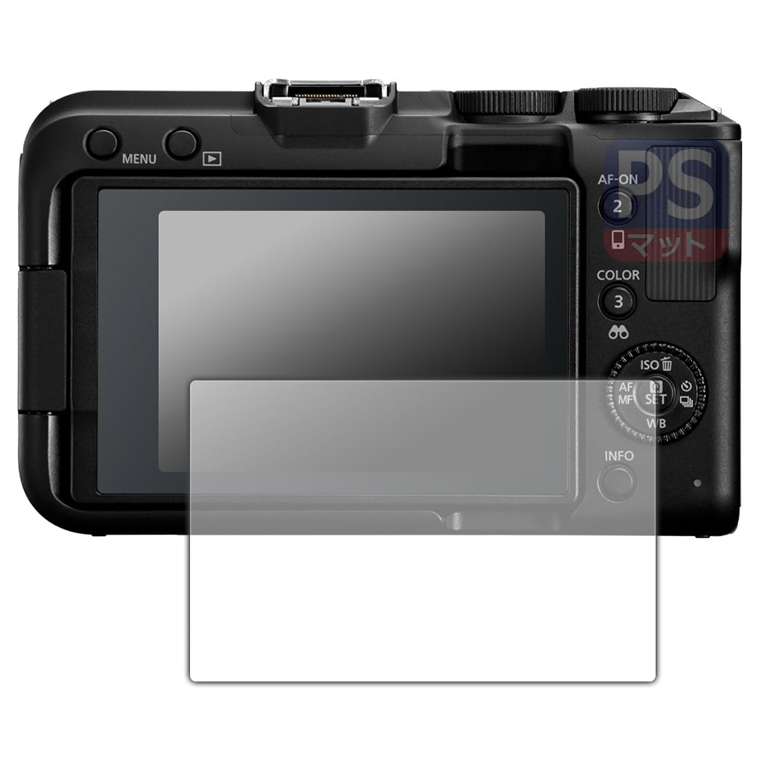 

PDA Kobo PerfectShield Screen Protector for Canon EOS R50 Made in Japan V/R100/R10, Anti-Reflection, Anti-Fingerprint,