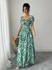 Women's Elegant Fashion Print Long Skirt Dress - New Arrival