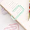 Candy Color Ledger Bookmark Paper Clip Shape Reading Bookmarks Cute Book Page Marker  Students