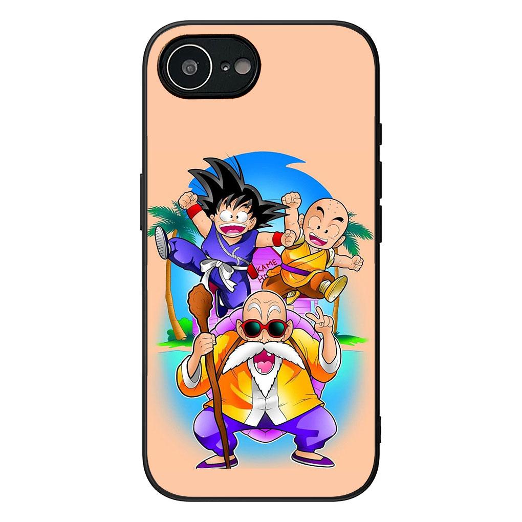 Cover for Apple iPhone 17 16 14 15 Pro Max Plus 15+ 16E XR ProMax Air + Coque Phone Case Krillin Dragon Gokus Ball DragonBalls