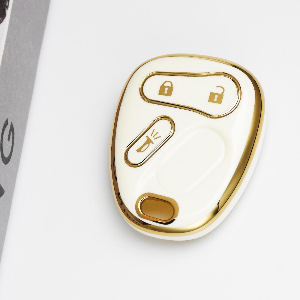 

3/4 Buttons Auto Keyless Protector Remote Key Fob Shell Case For Chevrolet Chevy Silverado Tahoe Suburban GMC Accessories