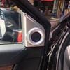 Car Front Inner Door A Pillar Speaker Cover Trim For Honda CRV CR-V 2017-    Carbon Fiber Interior Accessories