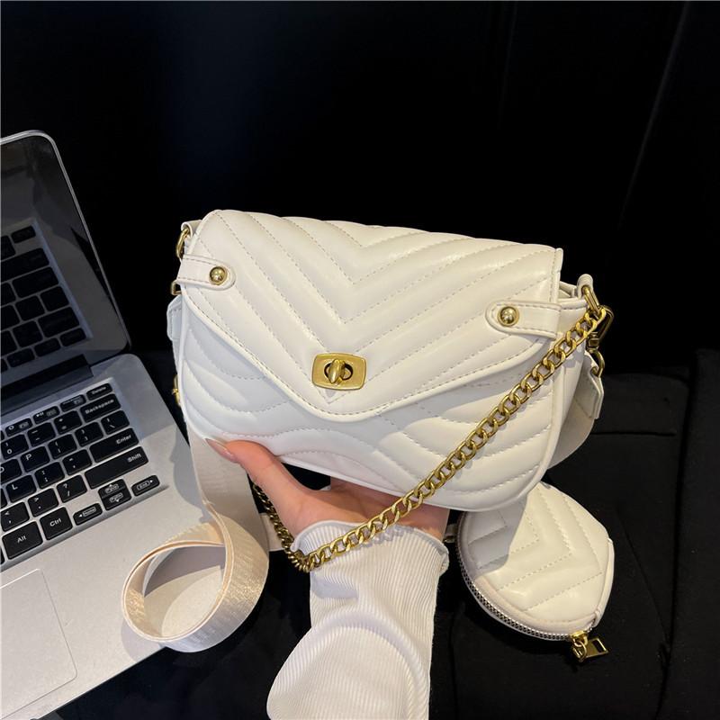 Textured small bag women's new women's bag summer shoulder bag textured fashion messenger small square bag