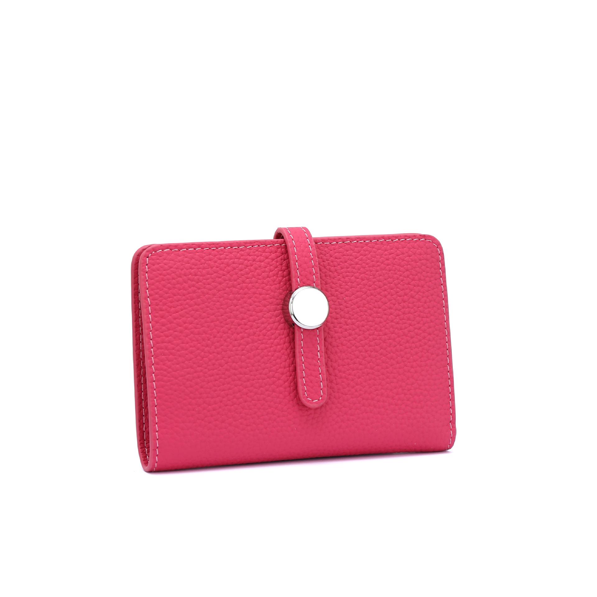 

Кошелек из коровьей кожи в корейском стиле: Кошелек для монет и держатель для карт большой вместимости 13.5x2x9 CM