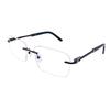 RSINC Rimless frame/eyeglass/Spectacle For Men And Women, Tom Brown Brown 241003 55-17-142 (IB-16) N2 Tom Harry Brown Brown | IB16