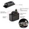Coreless Motor Waterproof Servo DSC45MG 45KG Aluminum Case for Car Truck Robot High Torque Digital Steering Servo