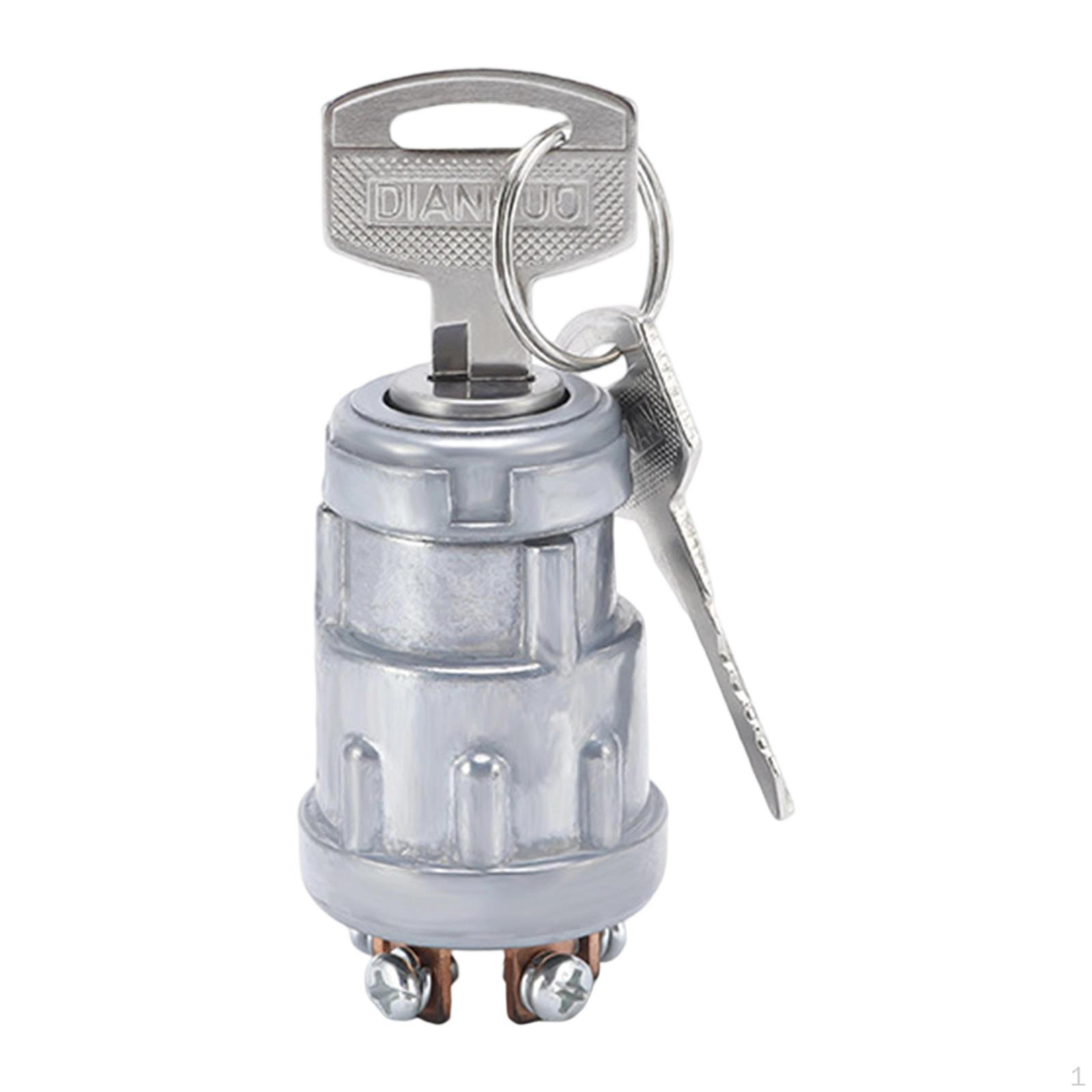 

Переключатель стартера 4 положения Запасные части Погодозащищенный Запуск двигателя ключом для трактора JK424