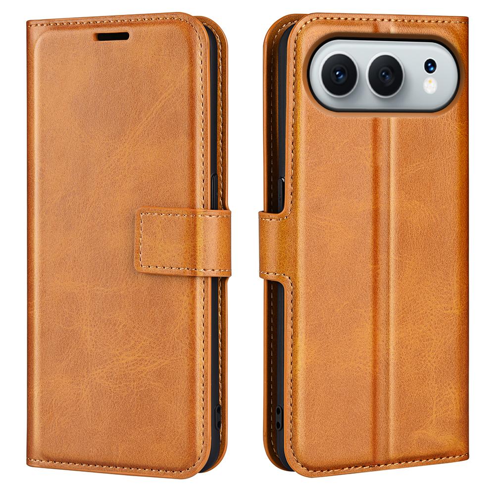 For Honor 500 5G Stand Case Anti-Scratch Calf Texture Leather Phone Cover