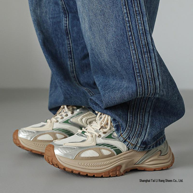 Rattlesnake Men's Height-Increasing Breathable Mesh Sneakers - 2025 Autumn Collection