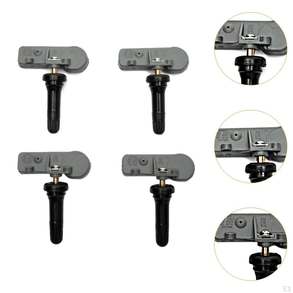 4 Pieces Tire Air Pressure Sensor for Ford E250 2010-2013 Replace Parts