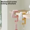 2/3Pcs Handbag Hook Strong Load-bearing Adjustable Design Easy to Install Duck Shape Portable Hook Table Hanger Bracket