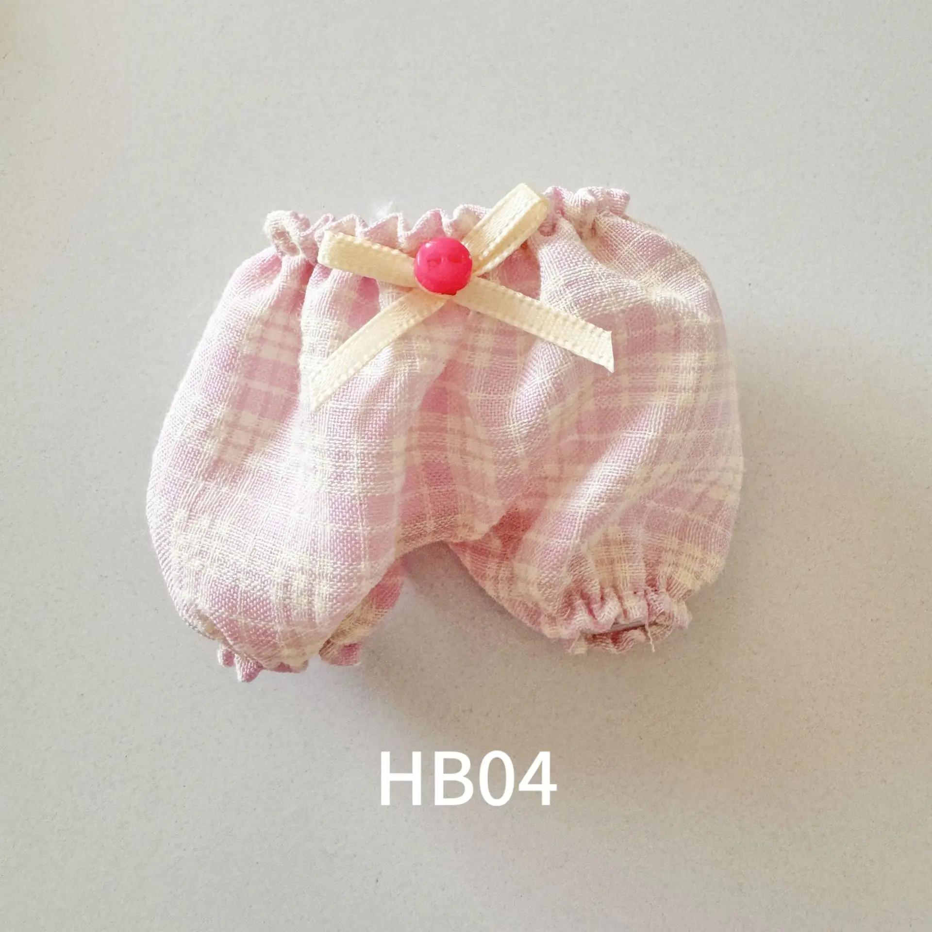 Kawaii шерстяные куклы одежда мини-идол хлопковые кукольные шорты 10-15 см куклы сменная — фото 7