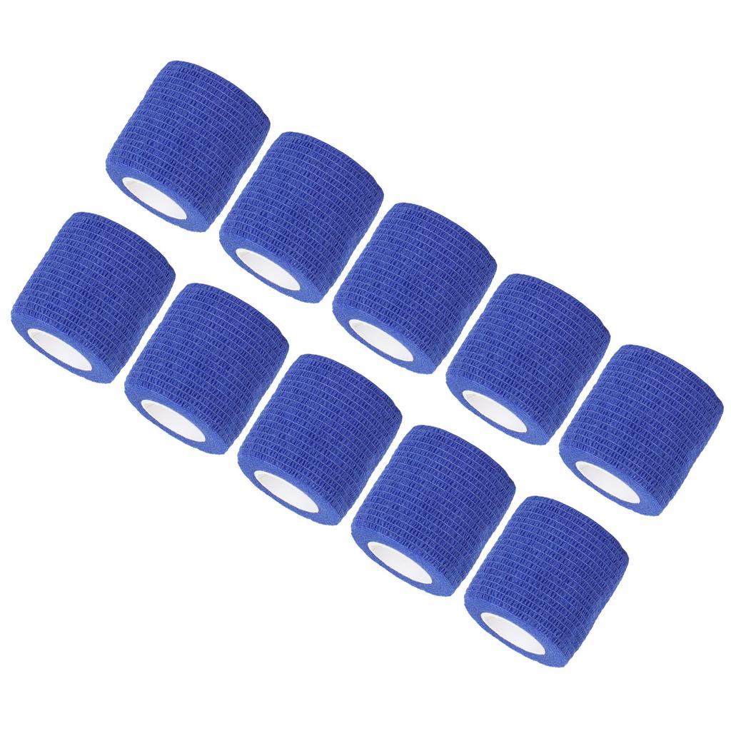 10Pcs Self Adhesive Elastic Bandage Multifunctional Disposable Shockproof Antislip Tattoo Handle