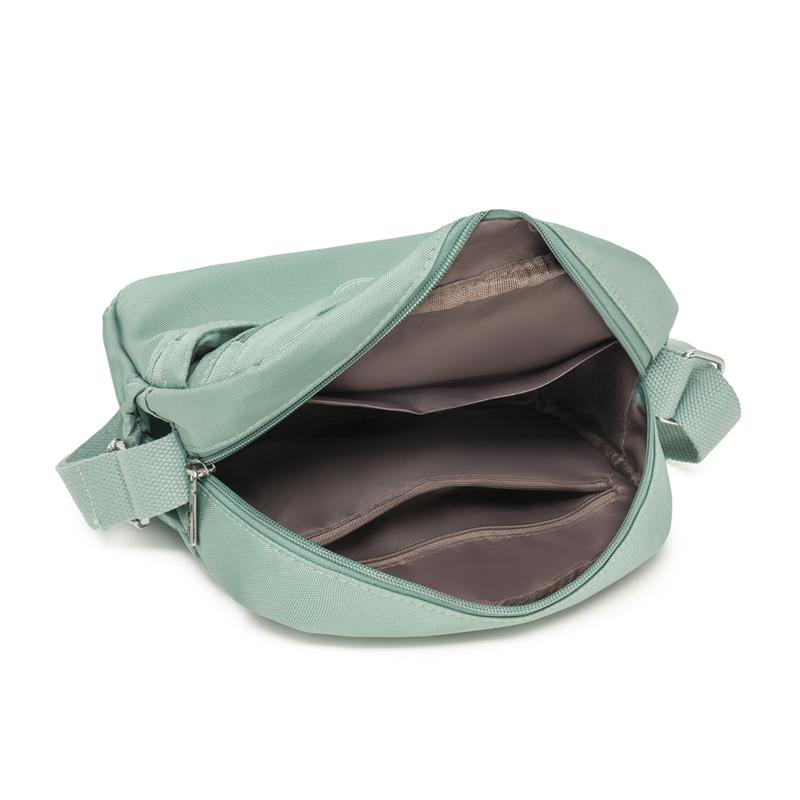 Damska torba na ramię z wieloma kieszeniami Lekka nylonowa torba crossbody dla mam w średnim wieku