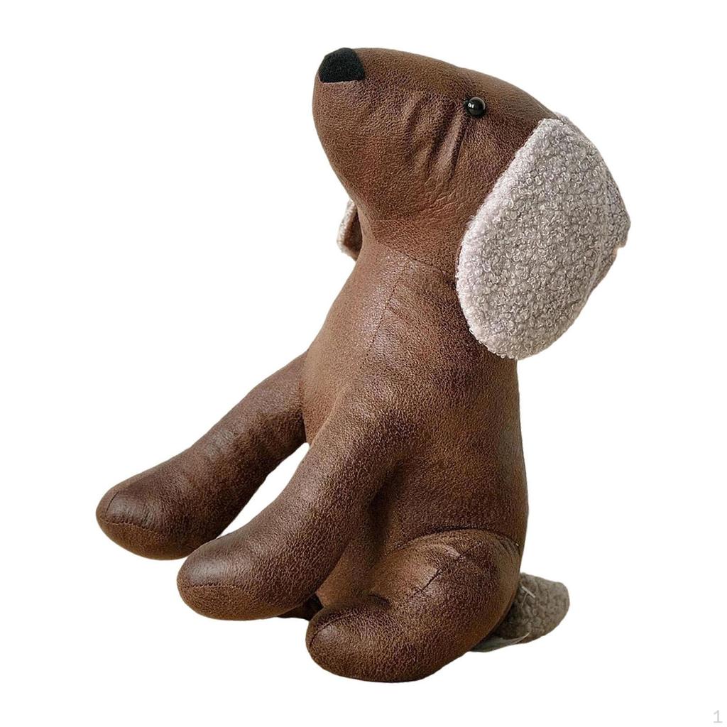 Figurita Decorativa de Puerta Animal de Peluche Tope con Peso Tope de Puerta Interior para Lugar de Trabajo Residencia