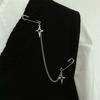 2026 Exaggerate Long Tassel Chain Brooch Women Handmade Beaded Many Layer Chain Multi Functional Fixed Pin Pants Clothes Decor