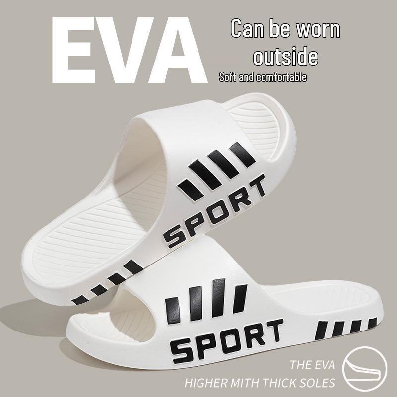 

Трендовые спортивные сандалии 2025 года с нескользящей подошвой для мальчиков - Мягкие, удобные, для ношения в помещении и на улице 38-39 грязно-белый