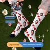 3D Custom Face Socks - Christmas Gift Polyester Socks, Fashionable and Versatile